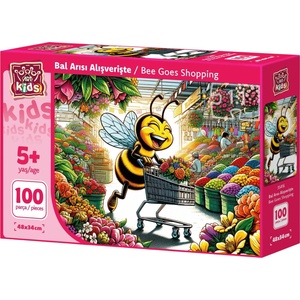 Art Puzzle Детски пъзел Art Puzzle от 100 части - Пчелите отиват на пазар (35416) - baby