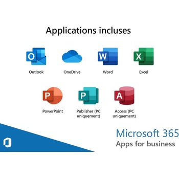 Microsoft Софтуер Microsoft 365 Apps for Business, абонамент за 1 година, до 1 потребителя, 5 устройства, английски/български, за Windows/MAC/Linux (FS-SOFT-MS-365-APPS-B)