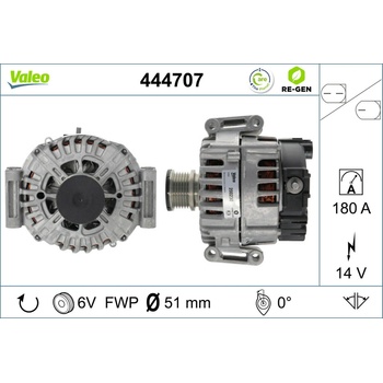 Alternátor VALEO 444707