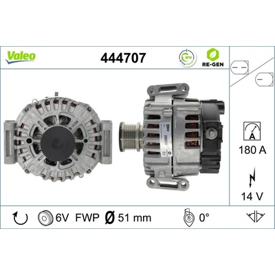 Alternátor VALEO 444707