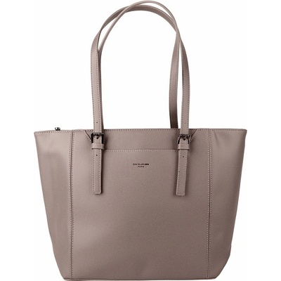 David Jones Velká šedo-kabelka na rameno CM6832 hnědá