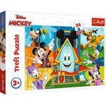 Trefl - Puzzle Mickey Mouse and friends 24 maxi - 1 - 39 piese