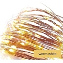 Emos D3AW01 LED vianočná nano reťaz medená 4 m vonkajšia aj vnútorná teplá biela časova