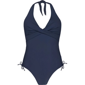 Barts Дамски бански костюм Barts Women's Solid Halter One Piece Swimsuit - Navy - размер 38 (EU) (150-6466-0212)