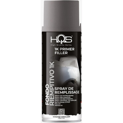 HQS farba v spreji protikorózna na opravy 400 ml sivá
