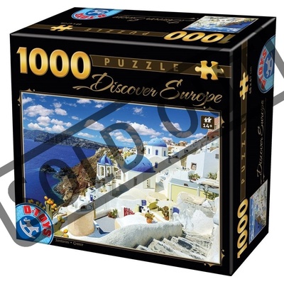 D-Toys Santorini Řecko 1000 dílků