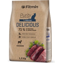 Fitmin Purity Cat Delicious so zverinou pre vyberavé mačky 1,5 kg