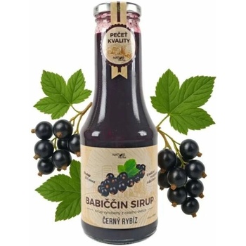 Nature Notea Babiččin sirup Černý rybíz 0,5 l
