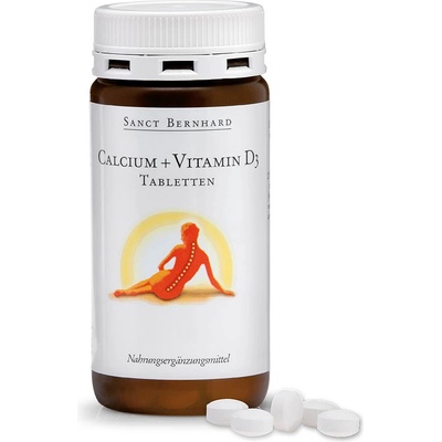 Sanct Bernhard Vápník + Vitamin D3 150 tabliet