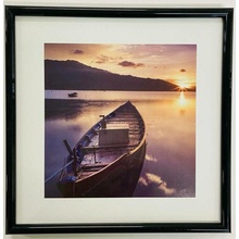 Bondecor Fotorám FAST - černý čtverec Velikost: 20x20