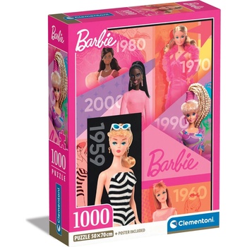 Clementoni 1000ч. Пъзел Barbie