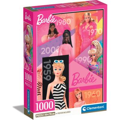 Clementoni 1000ч. Пъзел Barbie