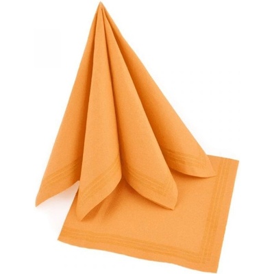 Paper Design Ubrousky Tendance 2V Oranžové s prouž 38x38cm