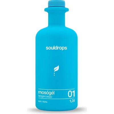 Souldrops Eko Prací gél na farebné prádlo Kvapka v mori 1300 ml