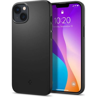 Spigen Калъф Spigen - Thin Fit, iPhone 14 Plus, черен (8809811863062)