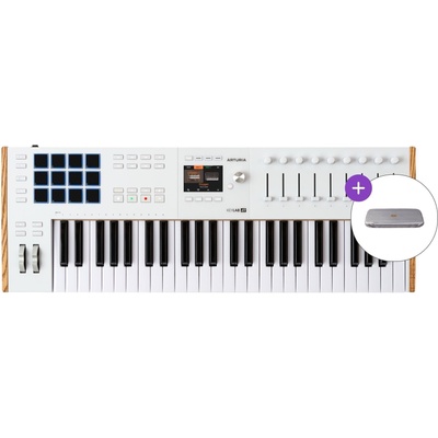 Arturia KeyLab 49 mk3 SET Миди клавиатура White (KEYLAB-49-MK3-WH-SET)
