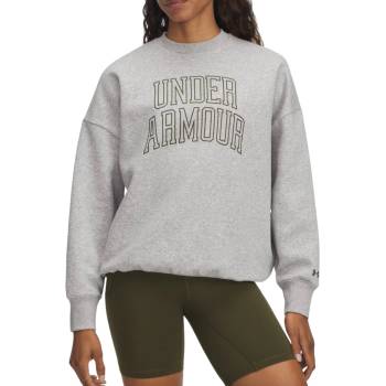 Under Armour Rival Flc OS Varsity Crew-GRY Šedá