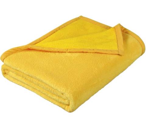 Brotex Detská micro deka žltá