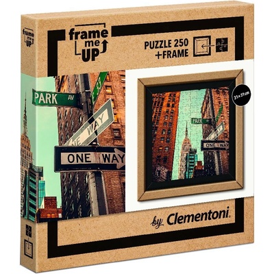Clementoni Пъзел Clementoni Frame Me Up от 250 части - One way (38502)