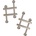 California Exotics Nipple Grips Crossbar Nipple Vices
