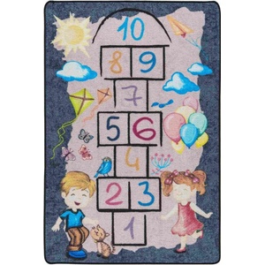 Chilai Home Kилим Chilai Home 770CNF9156, 133x190 см, Aнтибактериални нишки от полиамид, Сив (770CNF9156) - alleop