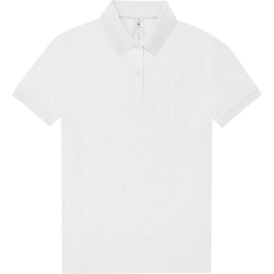 B&C Collection B&c my polo 210 / Дамска поло тениска от пике, изработена от тежък памук - бяла xl (01w46300104)