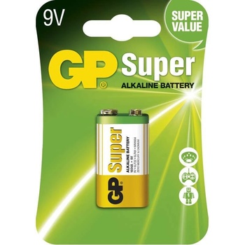 GP Super Alkaline 9V 1ks 0301604AETA-B1