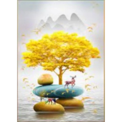 Златно дърво 30/45 см