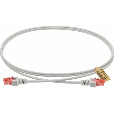 Conneu Пач корда, u/utp, кат. 6 lszh cca, сива, 1.5м (3-7611201-1.5)