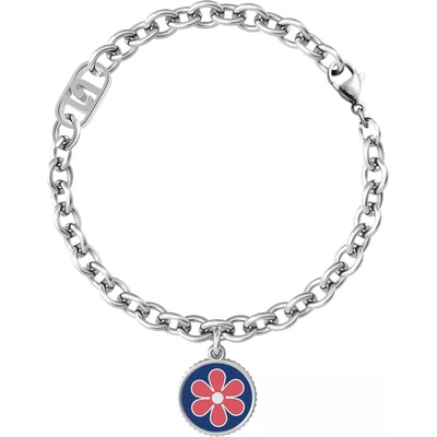 Liu Jo náramek LJ3107 steel, květ