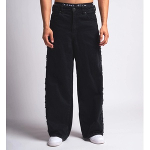 AFFLICTION мъжки дънки baggy AFFLICTION - ALPHA - черни - 110BG216-BK