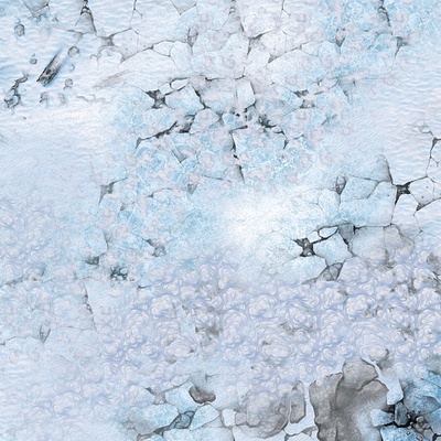 Herní podložka Hoth 90 x 90 cm