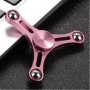 Fidget spinner KOVOVÝ růžový