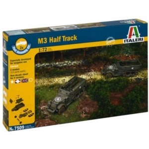 Italeri Italeri: макет на бронирана машина M3 полуверижна, мащаб 1: 72 (7509s)