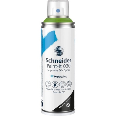 Schneider akrylový sprej 200 ml zelený