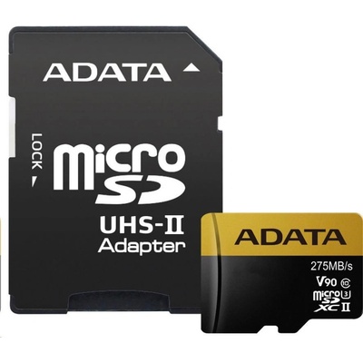 ADATA microSDXC 64 GB UHS-II U3 AUSDX64GUII3CL10-CA1