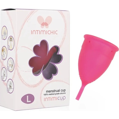 INTIMICHIC MENSTRUAL CUP MEDICAL GRADE SILICONE SIZE L