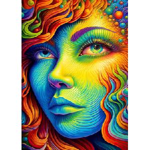 Enjoy - Puzzle Painted Lady - 1 000 piese