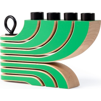 Design House Stockholm Nordic многораменен свещник, зелен (1013-6000)