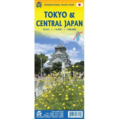 ITMB Publishing Tokyo & Central Japan (1:14tis./1:600tis.)