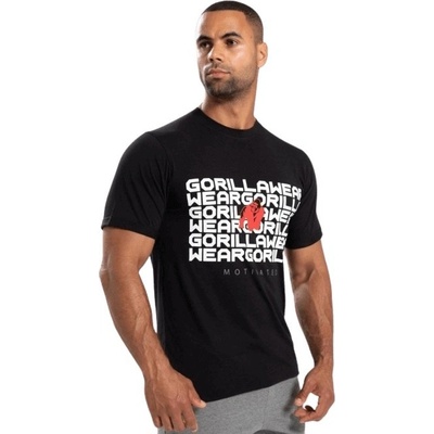 Gorilla Wear pánske tričko Bradley Černé