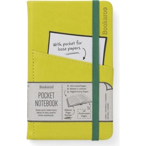 That company called if Bookaroo Pocket Notebook (A6) Journal - Chartreuse