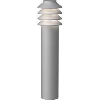 Louis Poulsen Градинска лампа Bysted LED 4000K със закрепване с шпилка без адаптер L сива (5747405756)