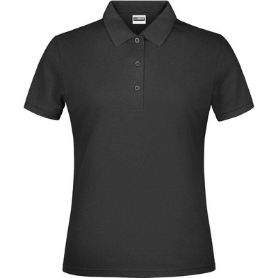 James & Nicholson JN 791 Dámske piqué polo čierna