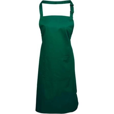 Premier Workwear Pracovní zástěra za krk s kapsou PR154 Bottle Pantone 560 72x86cm