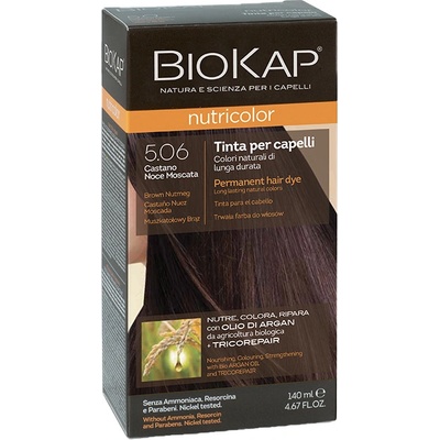 Nutricolor farba na vlasy Muškátový orech 5.06 140 ml