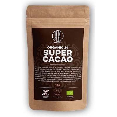 BrainMax Pure Organic 24 Super Cacao BIO kakao 1 kg