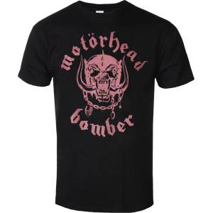 ROCK OFF Мъжка тениска Motörhead - Bomber Lyric - ROCK OFF - MHEADTEE92MB