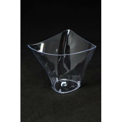 Cake Star Plastový kelímok trojhranný 71C 98 ml