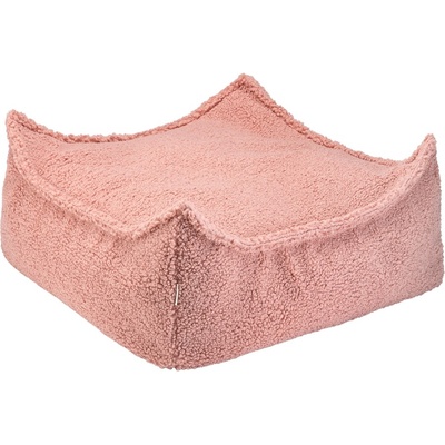 Wigiwama Guava Pink Square Ottoman
